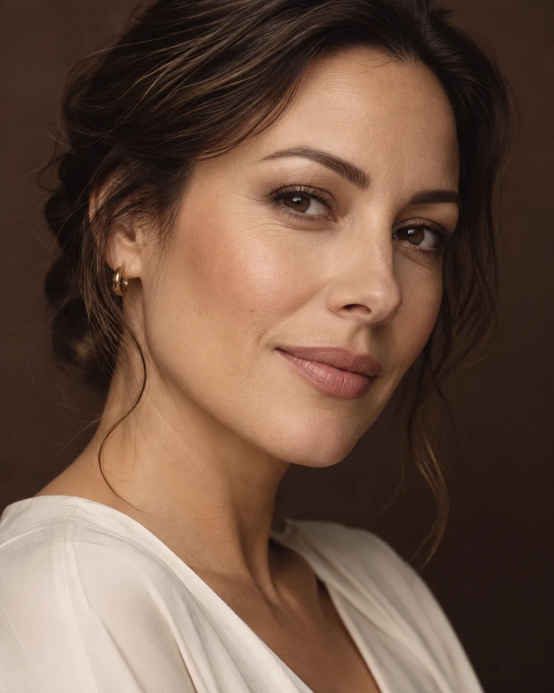 Illustrative permanent makeup campaign image
